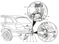 Комплект электрики для фаркопа Audi Q7 (Оригинальный)