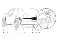 Комплект электрики для фаркопа Volkswagen Golf V (7 контактный)